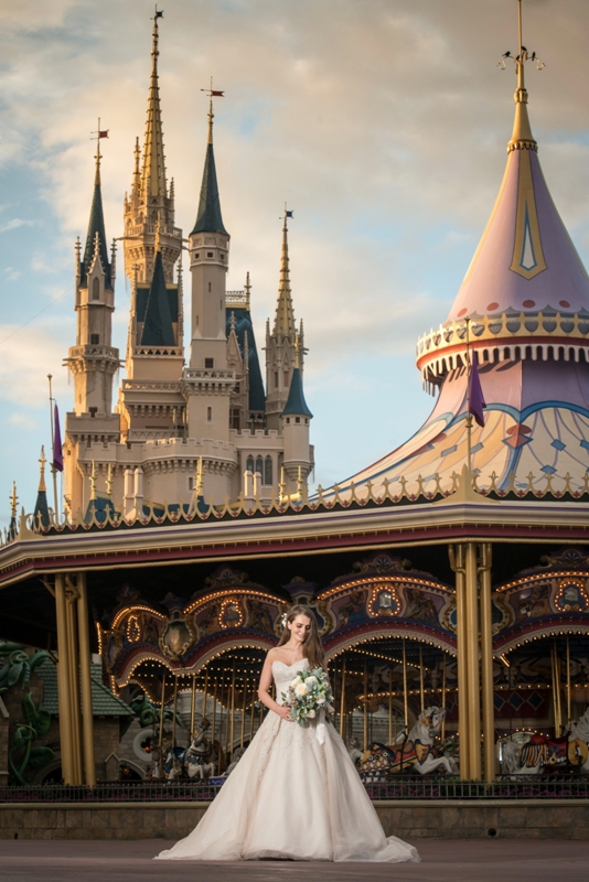 Katy And Matthew S Whimsical Walt Disney World Wedding This