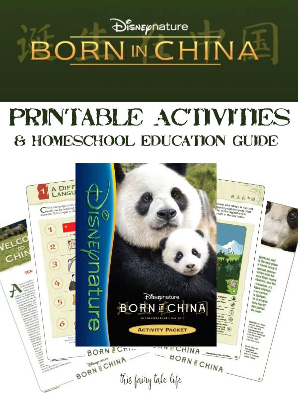 BORN IN CHINA Printable Activities and Educator's Guide