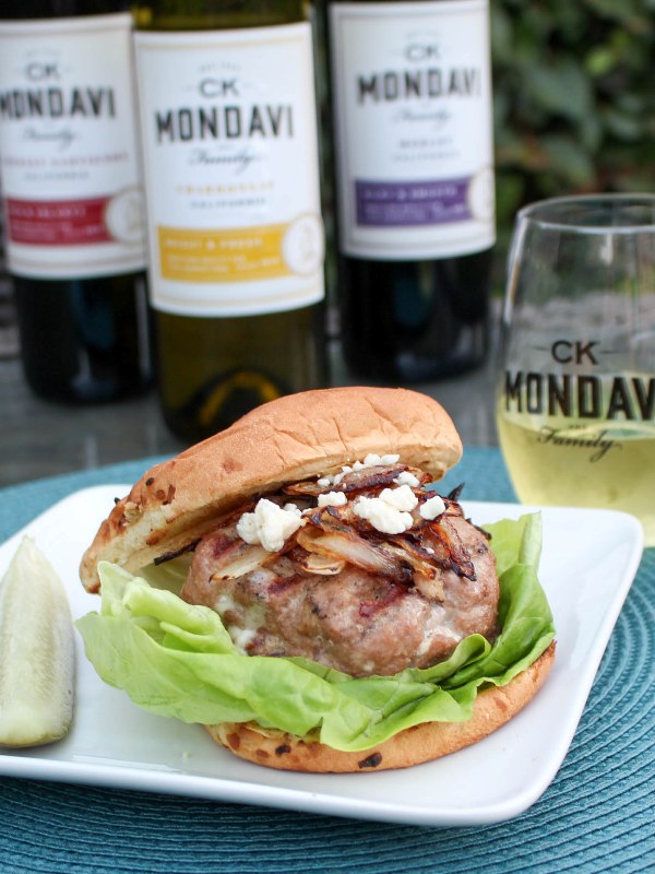 Blue Cheese and Bacon Turkey Burger Recipe