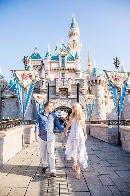 What it's Really Like to Take Engagement Photos at Disneyland