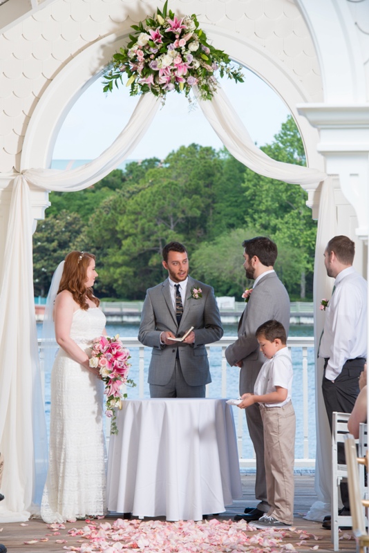 Jennifer And Robert S Walt Disney World Boardwalk Escape Wedding