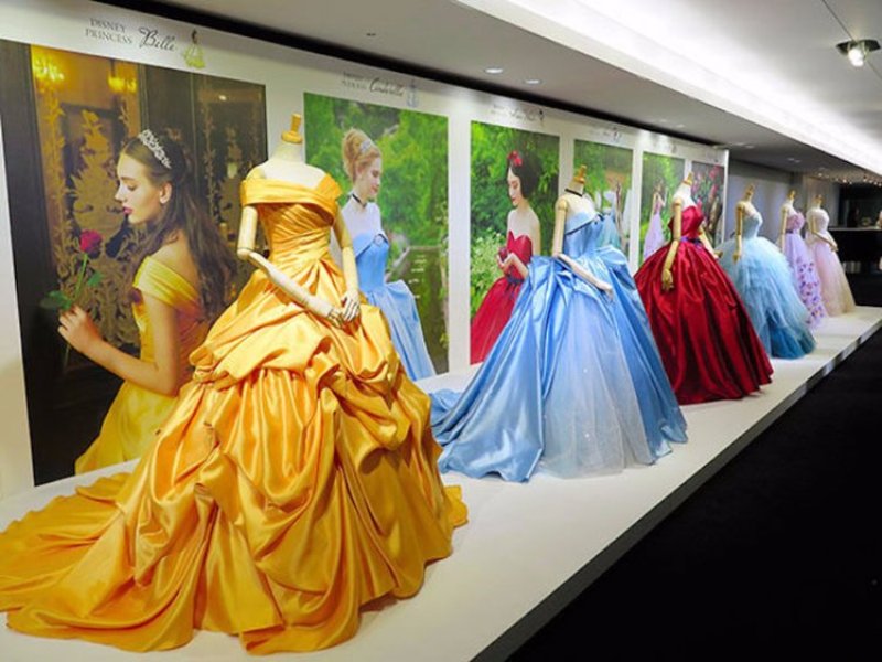 disney princess inspired gowns