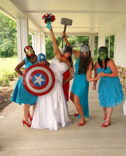 10 Ideas For A Marvel Superhero Wedding 