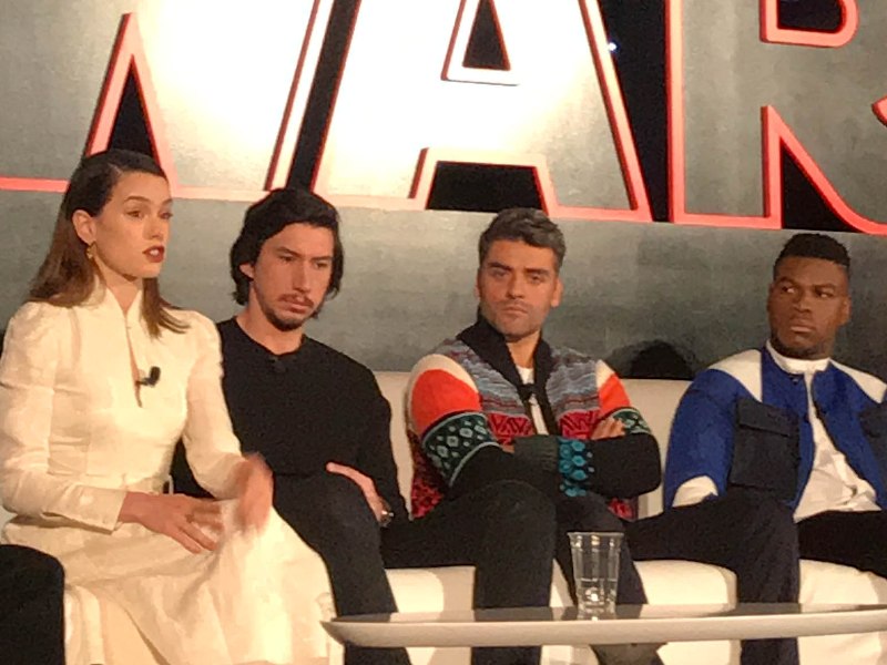 Interviews With The Cast Of Star Wars The Last Jedi