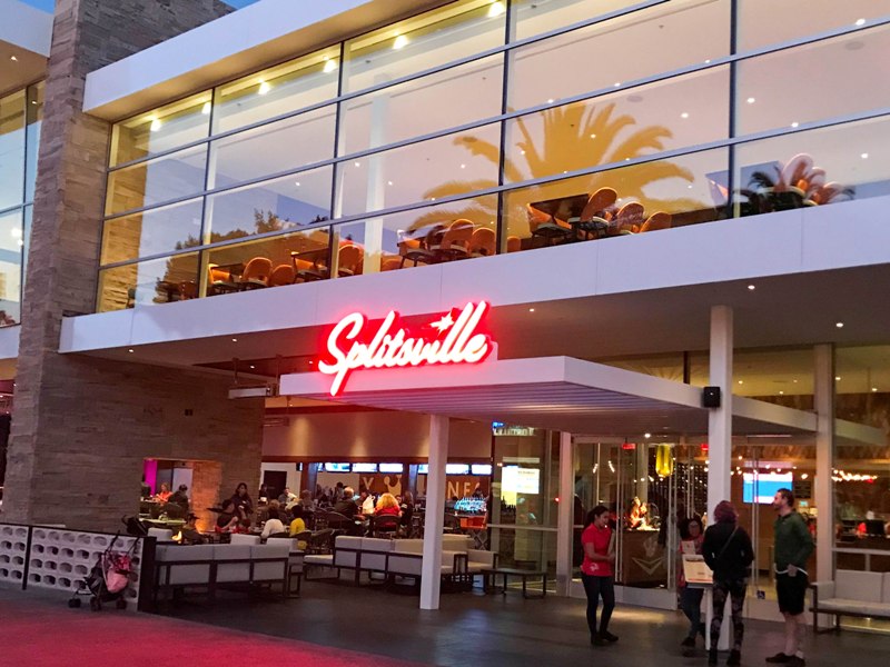 Splitsville Luxury Lanes in Disneyland's Downtown Disney