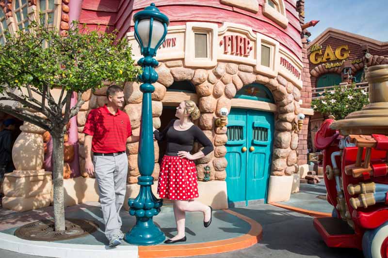 Julie and Andrew's 10th Anniversary Disneyland Photo Session