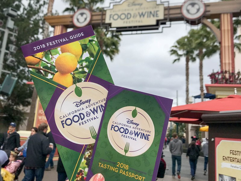 Guide to the 2018 Disney California Adventure Food and Wine Festival (including Printable Checklist)