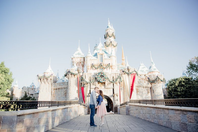 Debbie and Zack's Enchanting Disneyland Engagement Photos