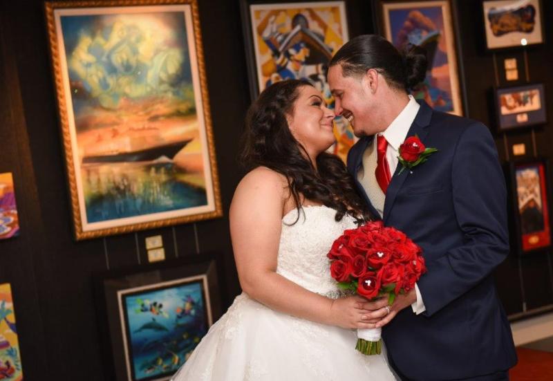 Ashley and Simon's Enchanting Disney Dream Cruise Wedding