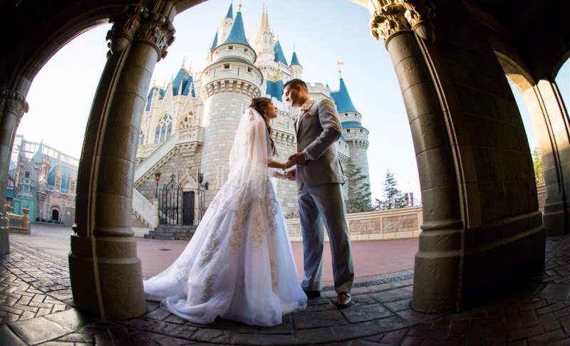 Rachael And Derek S Fairy Tale Elopement At Walt Disney World