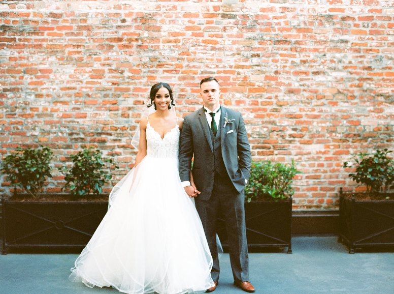 Dallas Cowboys Groom & Mary Poppins Bride with Disney Inspired