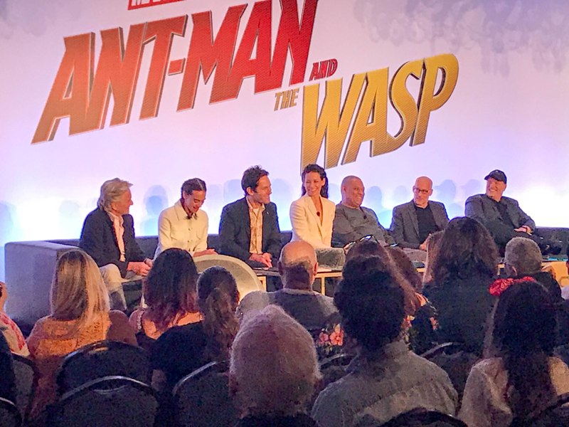 Paul Rudd Is the World's Greatest . ?, Ant-Man and the Wasp stars  Evangeline Lilly, Michael Douglas, Hannah John-Kamen, and director Peyton  Reed confer their own World's Greatest titles on