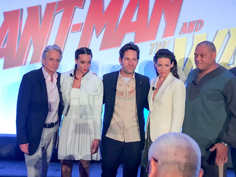 Paul Rudd Is the World's Greatest . ?, Ant-Man and the Wasp stars  Evangeline Lilly, Michael Douglas, Hannah John-Kamen, and director Peyton  Reed confer their own World's Greatest titles on