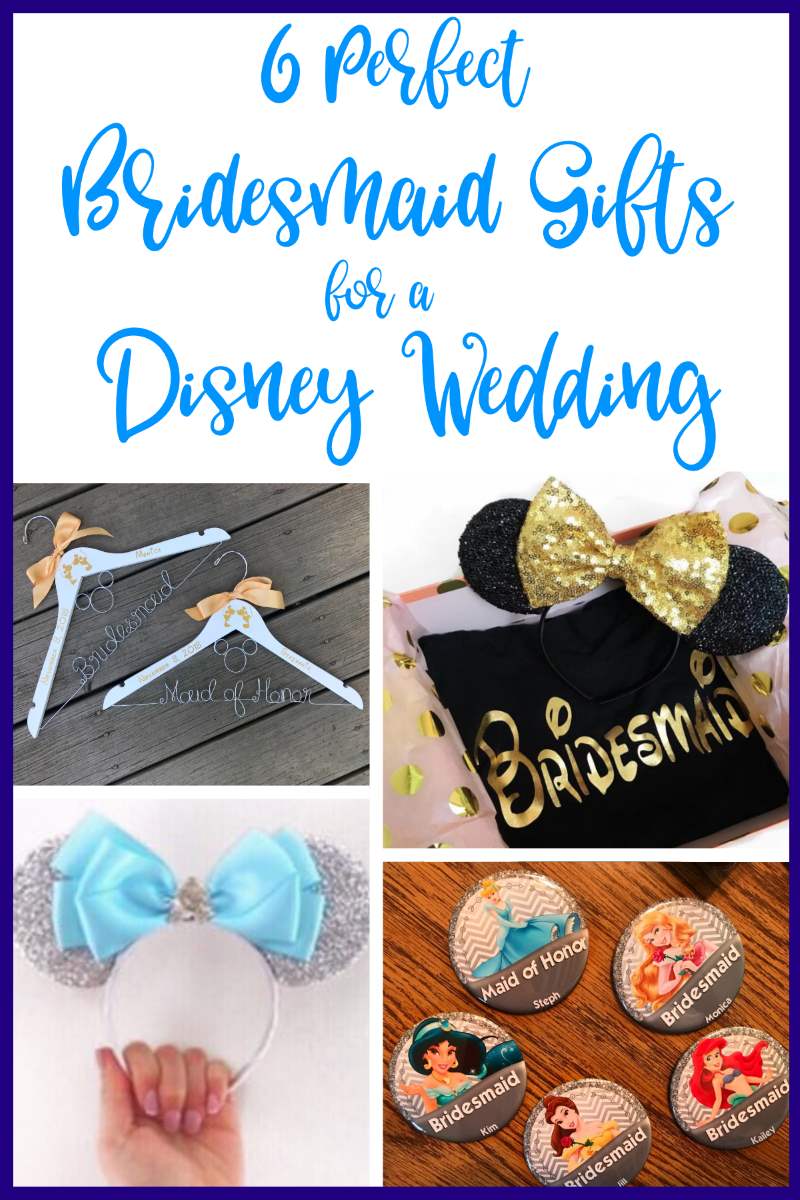 Six Perfect Bridesmaids Gifts for a Disney Wedding