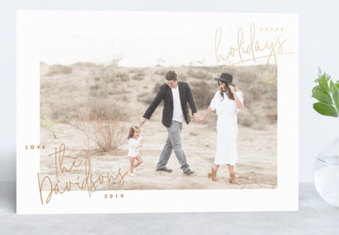 Make Everyone Jealous of your Holiday Cards with Minted