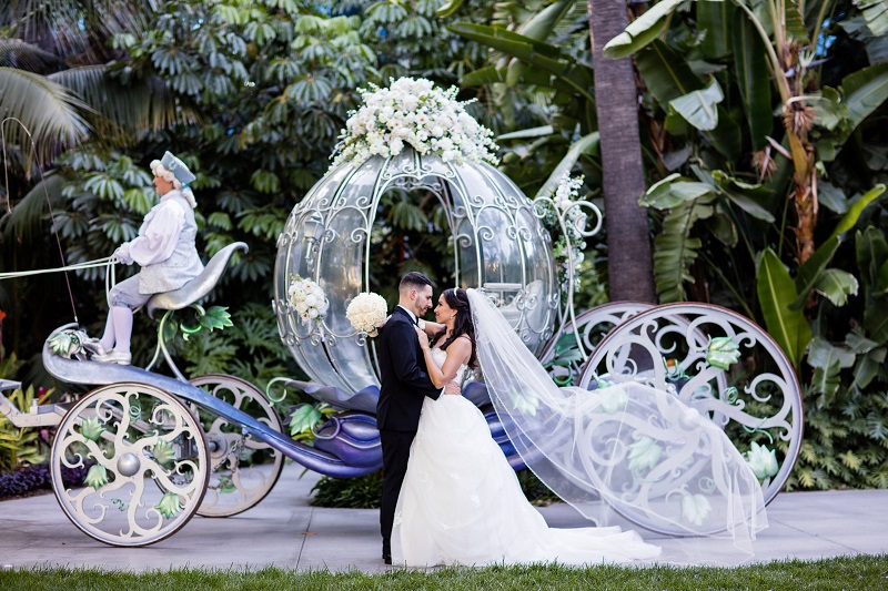 Erica and Diogo's Fairy Tale Wedding at The Disneyland Hotel