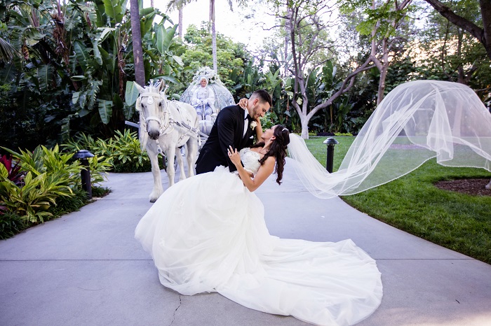 Erica and Diogo's Fairy Tale Wedding at The Disneyland Hotel