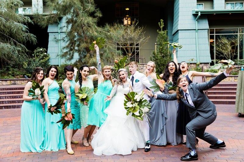 Amanda and Sara's Adventureland Themed Wedding at Disneyland