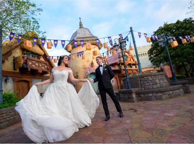 Nicole And Chuck S Magical Walt Disney World Wedding