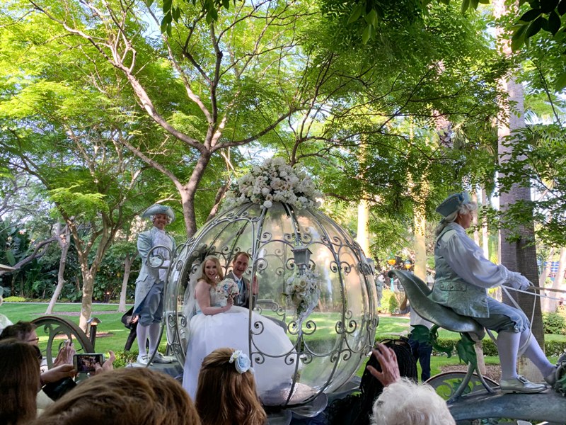 A True "Guest" Post - Ashley and Eric's Cinderella Themed Disneyland Wedding