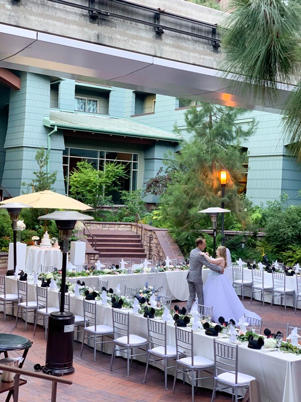 A True "Guest" Post - Ashley and Eric's Cinderella Themed Disneyland Wedding