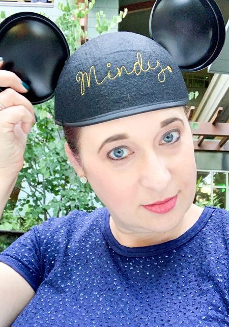 Adult Disneyland Personalized Mickey Mouse Ear Hat - Black