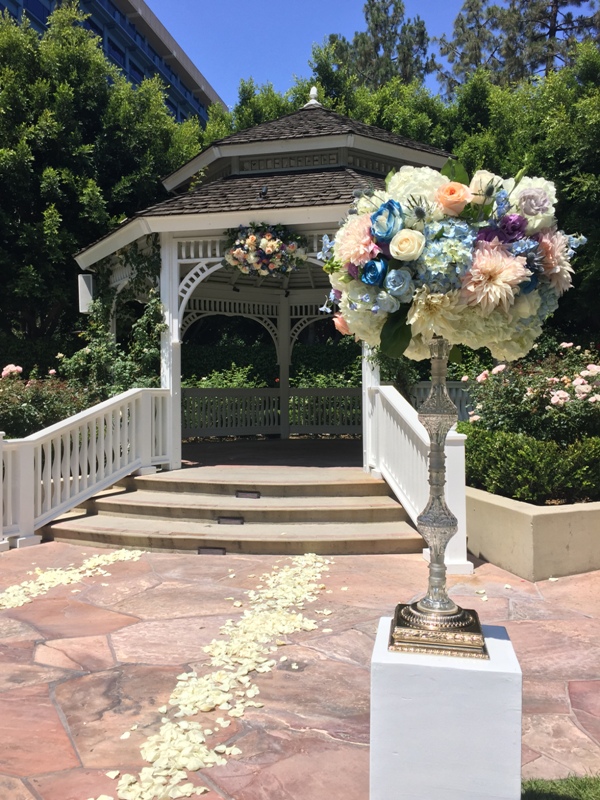 Beautiful Disney Themed Wedding at The Disneyland Hotel