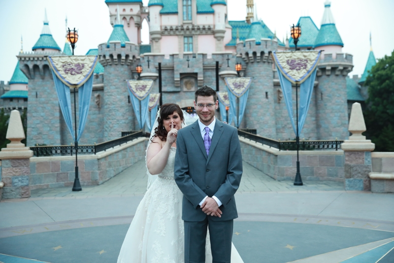 Beautiful Disney Themed Wedding at The Disneyland Hotel