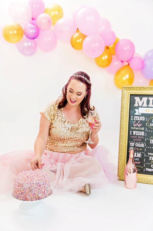 30th Birthday Cake Smash – Jade Maria Photography