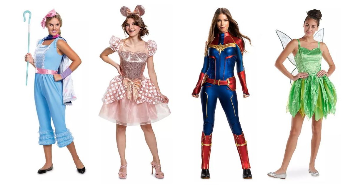 female disney characters costumes