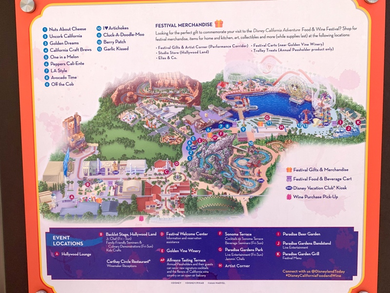 Disney California Adventure Food And Wine Festival Guide