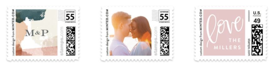 Last Chance for Personalized Stamps for Your Wedding Invitations!