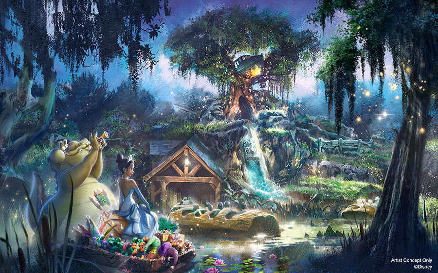 5 Things to Know About "The Princess and the Frog" Reimagining for Splash Mountain