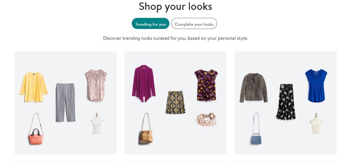 Stitch Fix Shop Page Screenshot