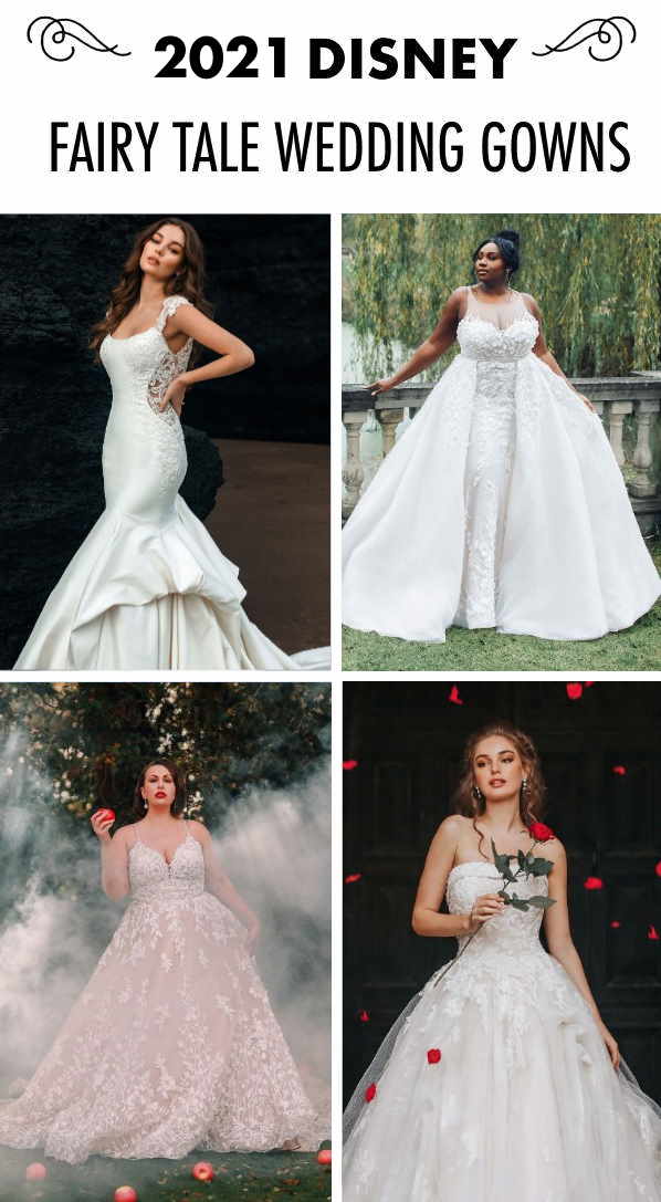 2021 Disney Fairy Tale Wedding Gowns by Allure Bridals