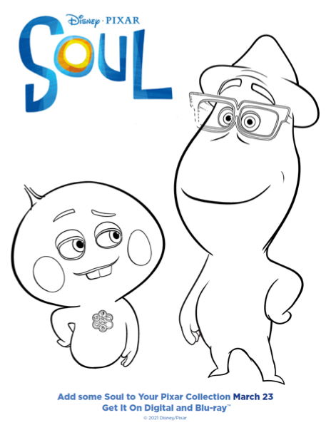 Soul coloring page