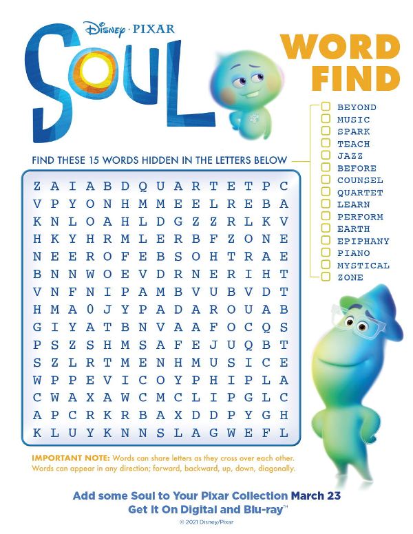 Soul word find game