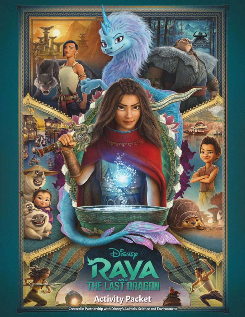 Raya and the last dragon movie poster