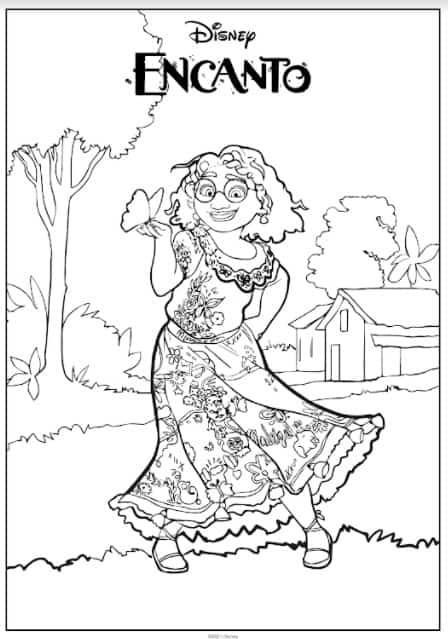 Disneyland Printable Coloring Pages