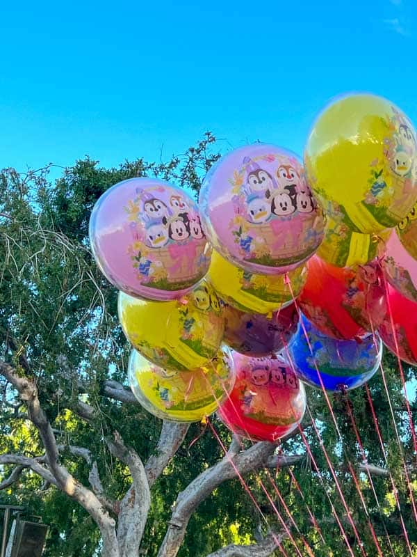 Spring Balloons at Disneyland in California