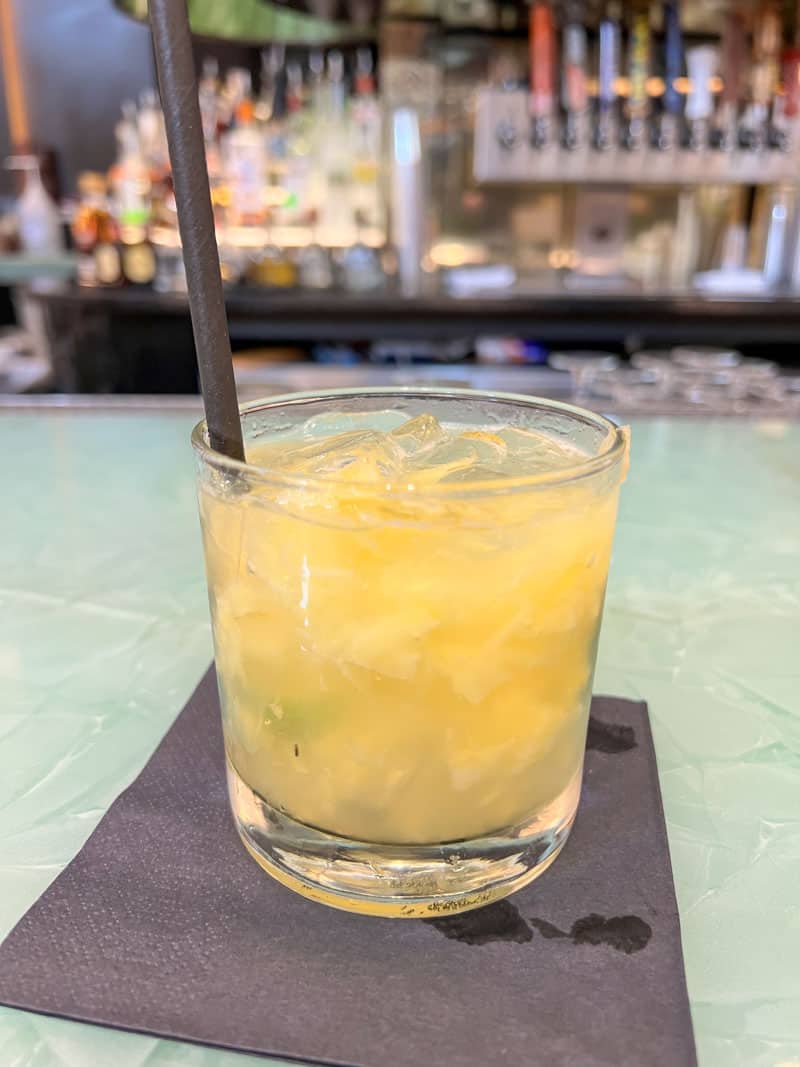 Pineapple Drink at Phins Lounge