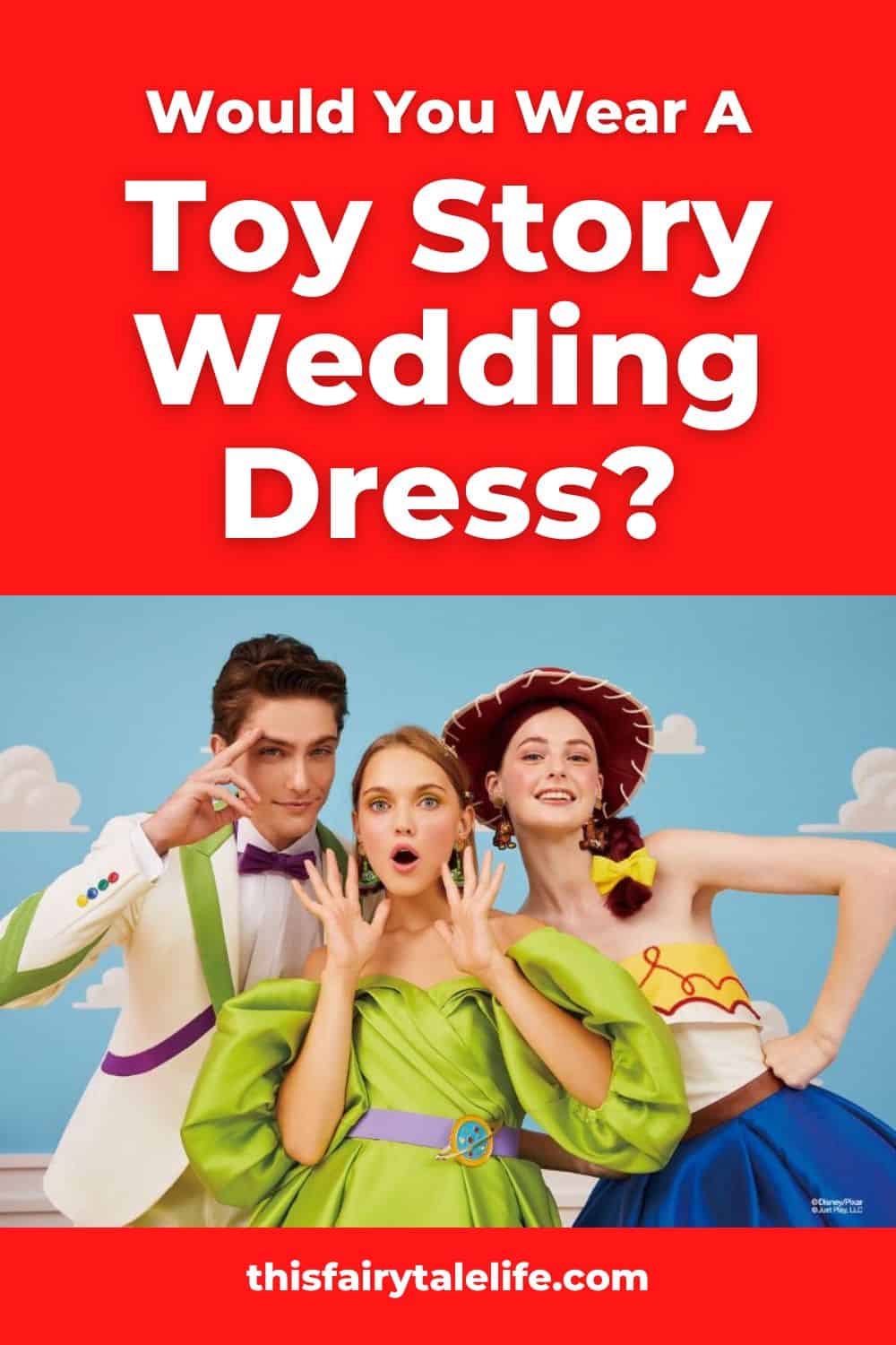 Would You Wear a Toy Story Wedding Dress?