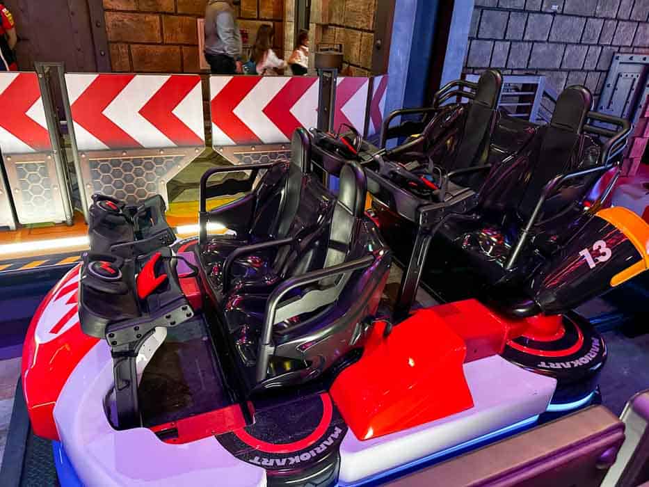 Mario Kart: Bowser's Challenge attraction vehicle